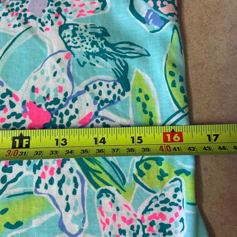 NWOT Lilly Pulitzer Beacon Bali Blue Sway This Way Print Dress - Picture 11 of 13
